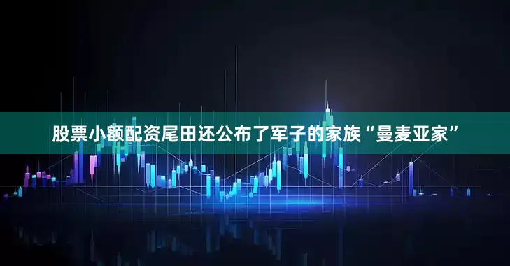股票小额配资尾田还公布了军子的家族“曼麦亚家”