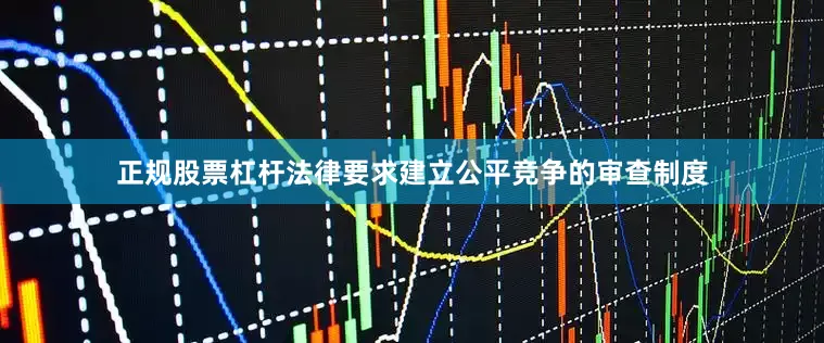 正规股票杠杆法律要求建立公平竞争的审查制度